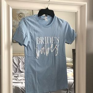 BRIDE’S babes Light Blue T-shirt SZ XS